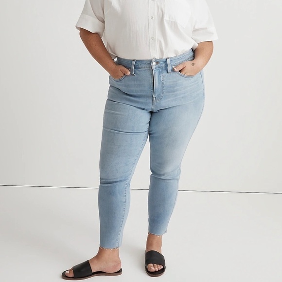 Madewell plus 10” high rise skinny jeans Charlemont wash - Picture 1 of 5